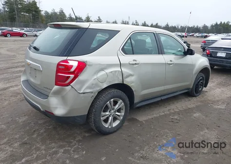 2016 Chevrolet Equinox Ls из США, поврежденный, VIN 2GNALBEKXG1164430